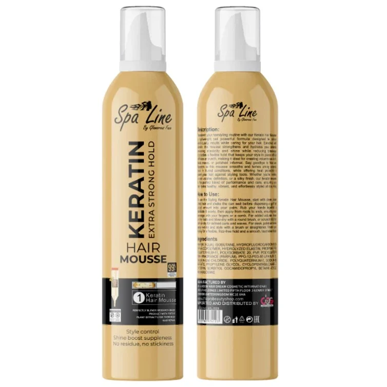 SPA-LINE-HAIR-MOUSE-GOLDEN-450ML