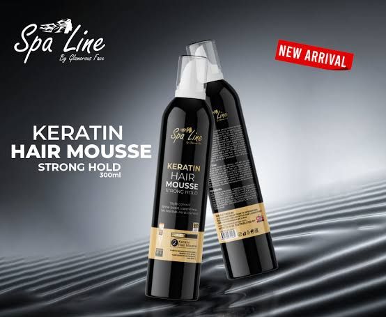 SPA-LINE-HAIR-MOUSE-BLACK-300ML