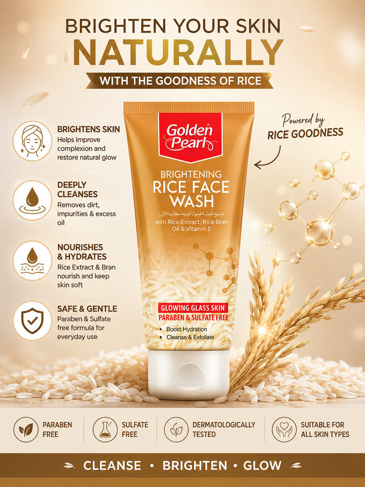 GOLDEN PEARL RICE 150ML FACE WASH